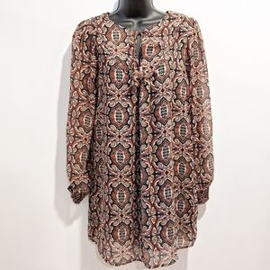 2/$20 Pepe Jeans flowy pattern dress XS